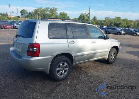 2004 Toyota Highlander V6 из США, поврежденный, VIN JTEEP21A240022457